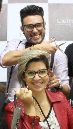 George e sua esposa Juliana. Foto: Acervo Pessoal