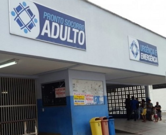 Vítima foi encaminhada para o Hospital Geral de Linhares. Foto: Reprodução