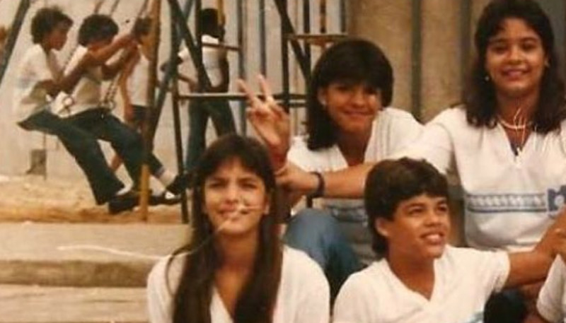 Ivete Sangalo postou foto antiga na rede social. Foto: Instagram