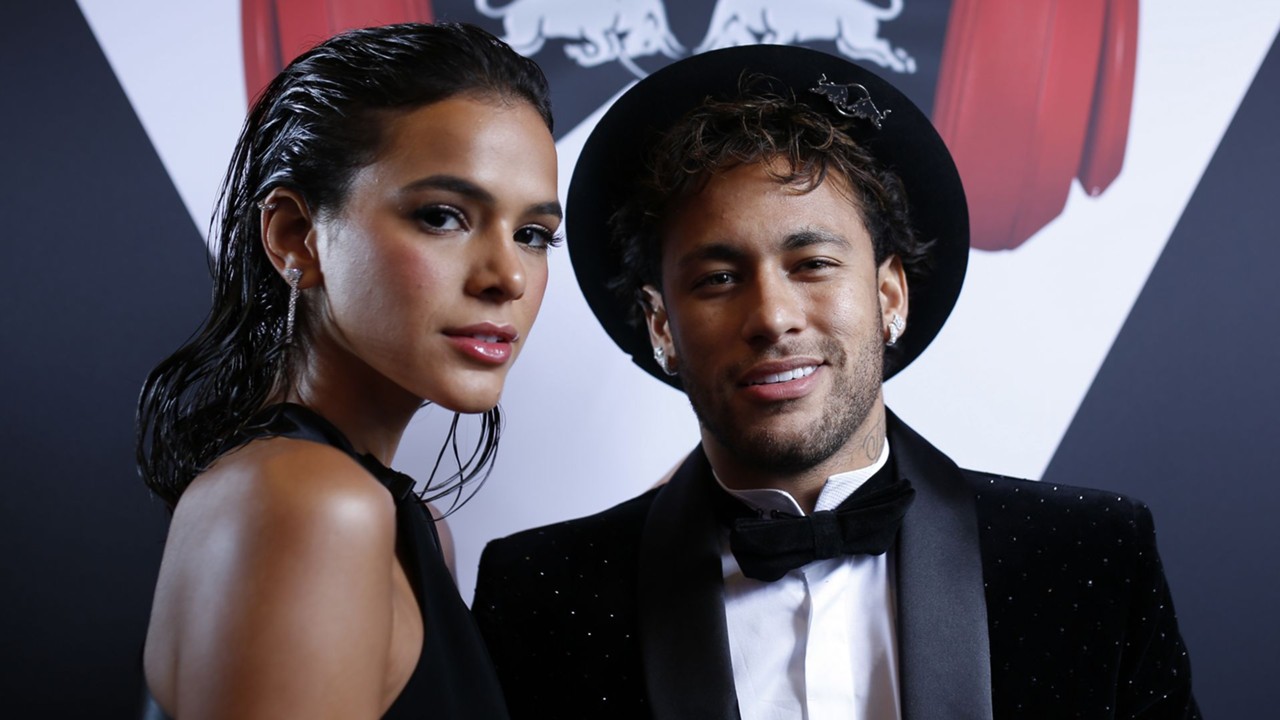 Bruna e Neymar: aparição pós Copa do Mundo (Foto: Divulgação)