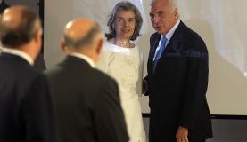 O presidente Michel Temer e a presidente do STF, ministra Cármen Lúcia. Foto: Antonio Cruz/Agência Brasil