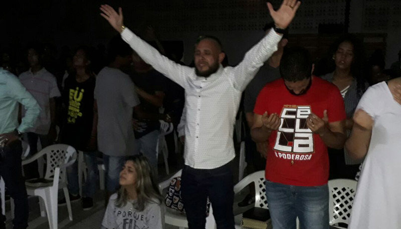 Pastores na igreja. Foto: Wilton Junior
