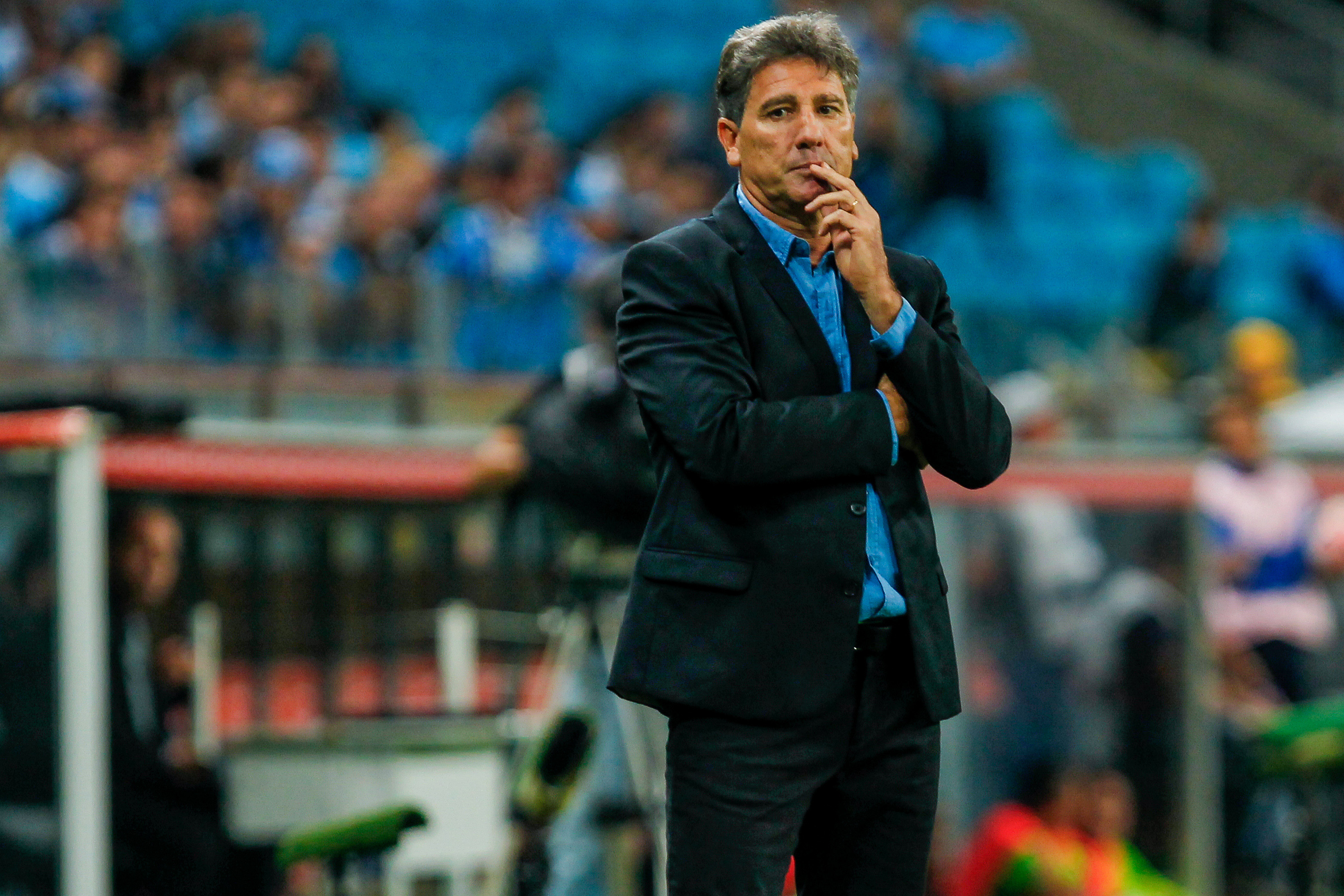 No Grêmio desde setembro de 2016, Renato já renovou contrato duas vezes. Em ambas, recebeu valorização depois de obter bons resultados e títulos. Foto: Divulgação