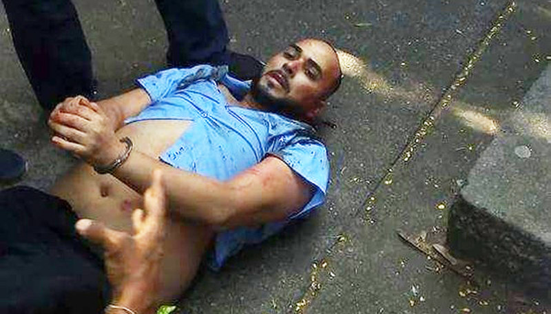 Jonny Neves dos Santos, marido de Andressa, foi detido por policial na Praça Saens Peña. Foto: Reprodução/ OTT-RJ