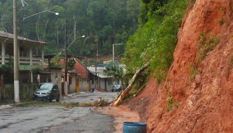 Chuva promove estragos em Marechal Floriano. Foto: Roberly Pereira/Site Montanhas Capixabas
