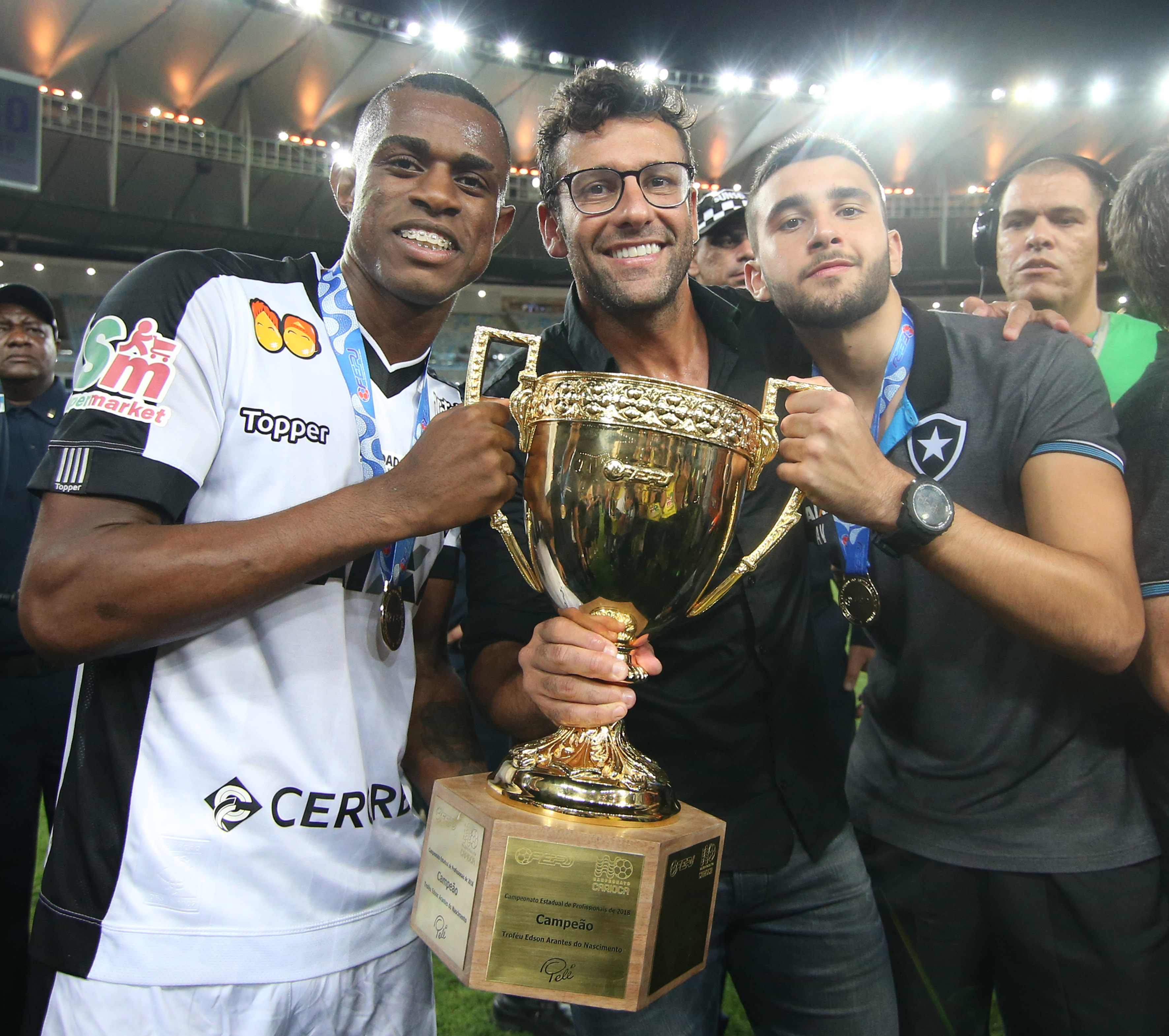 Valentim conquista seu primeiro título. Foto: Vitor Silva/SSPress/Botafogo