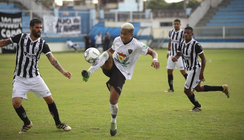 Atlético Itapemirim perdeu a partida por 2 a 1 (Foto: Matheus Cardoso/Atlético ES)
