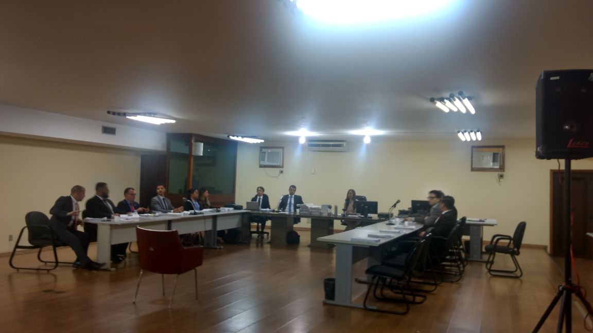 Primeiras audiências foram realizadas na manhã desta segunda-feira (Foto: Simony Giuberti)