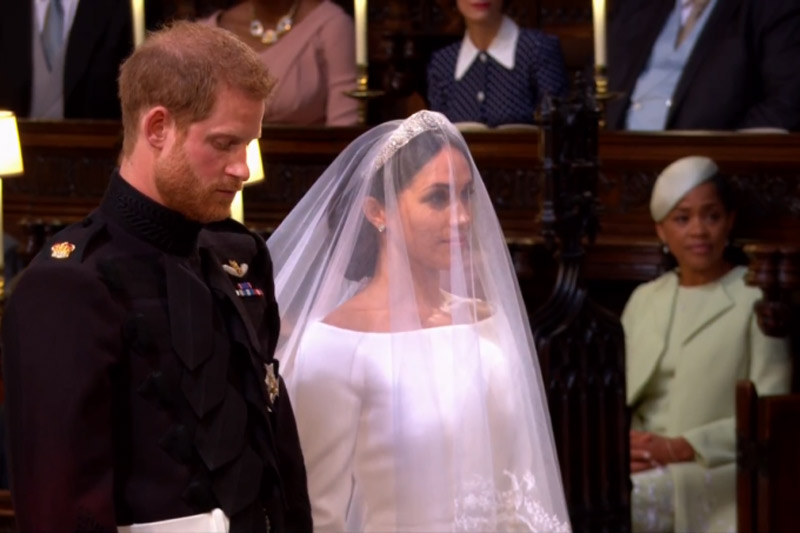 Meghan Markle e príncipe Harry se casam no castelo de Windsor (Foto: Reprodução)