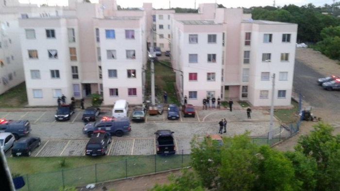 O condomínio Ourimar fica localizado no município da Serra (Foto: )