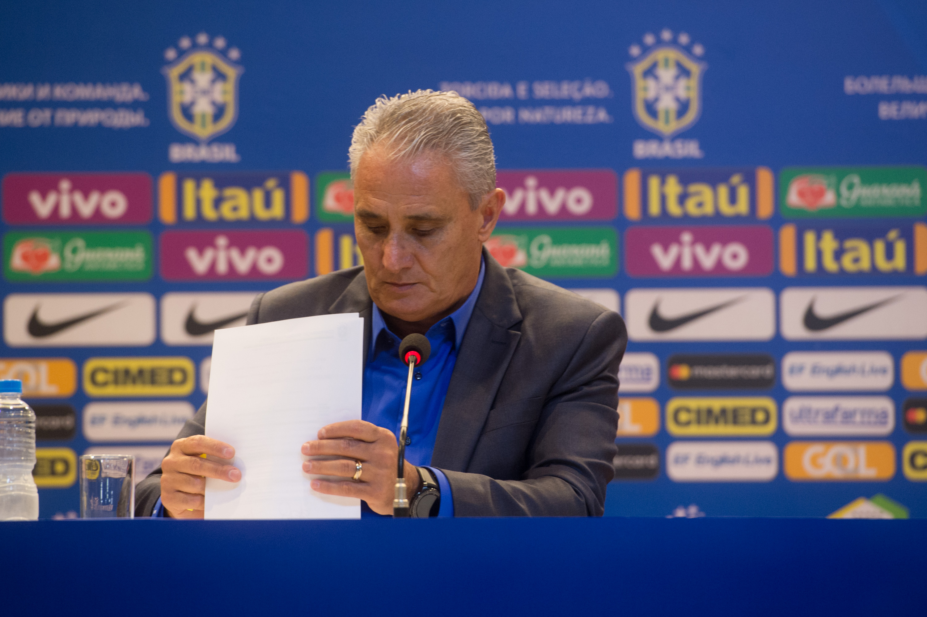 Tite convoca os 23 jogadores para a Copa (Foto: Pedro Martins / MoWA Press)