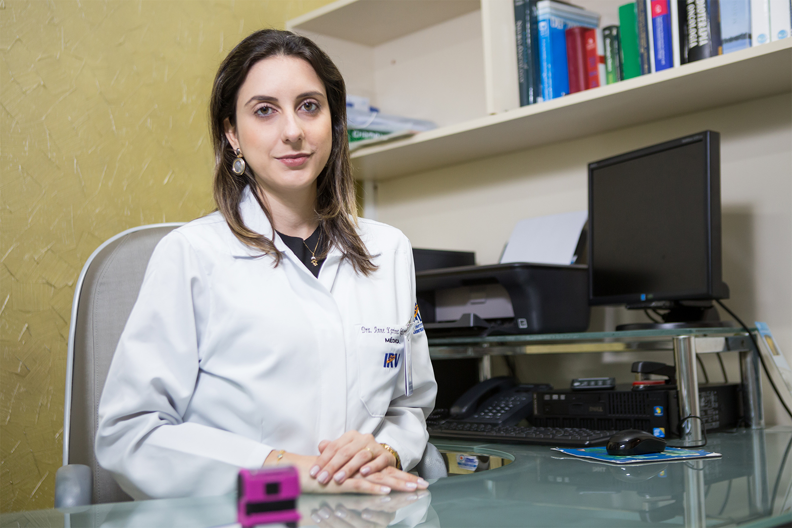Dra. Anne Karina Kiister Leon, rádio-oncologista (Foto: Julia Terayama)