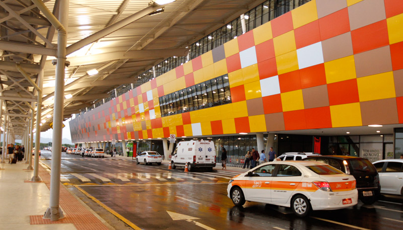 Aeroporto de Vitória (Foto: Thiago Coutinho/AT)