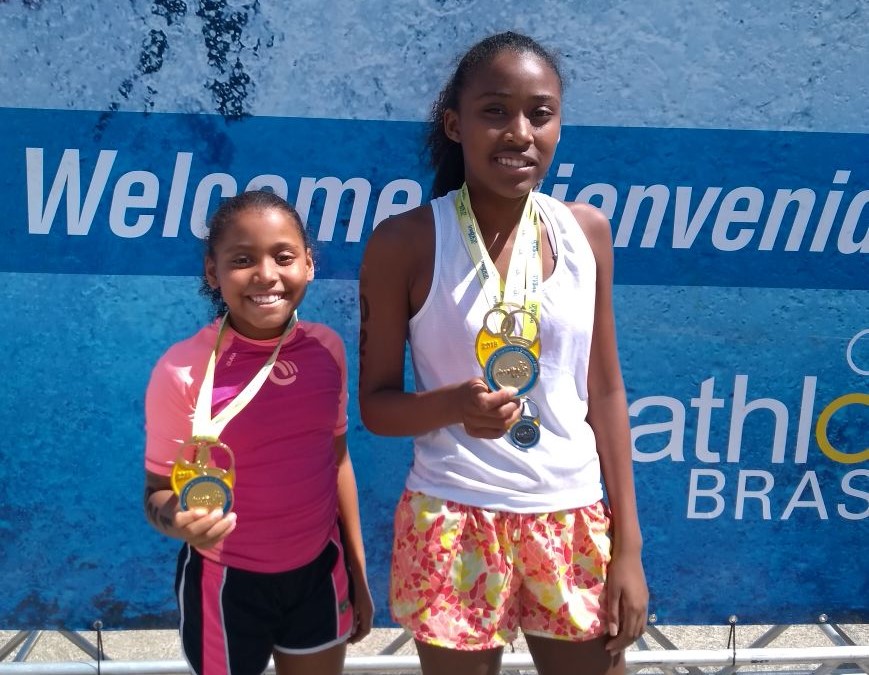 Irmãs foram campeãs na primeira participação no campeonato / Foto: Gislaine de Souza