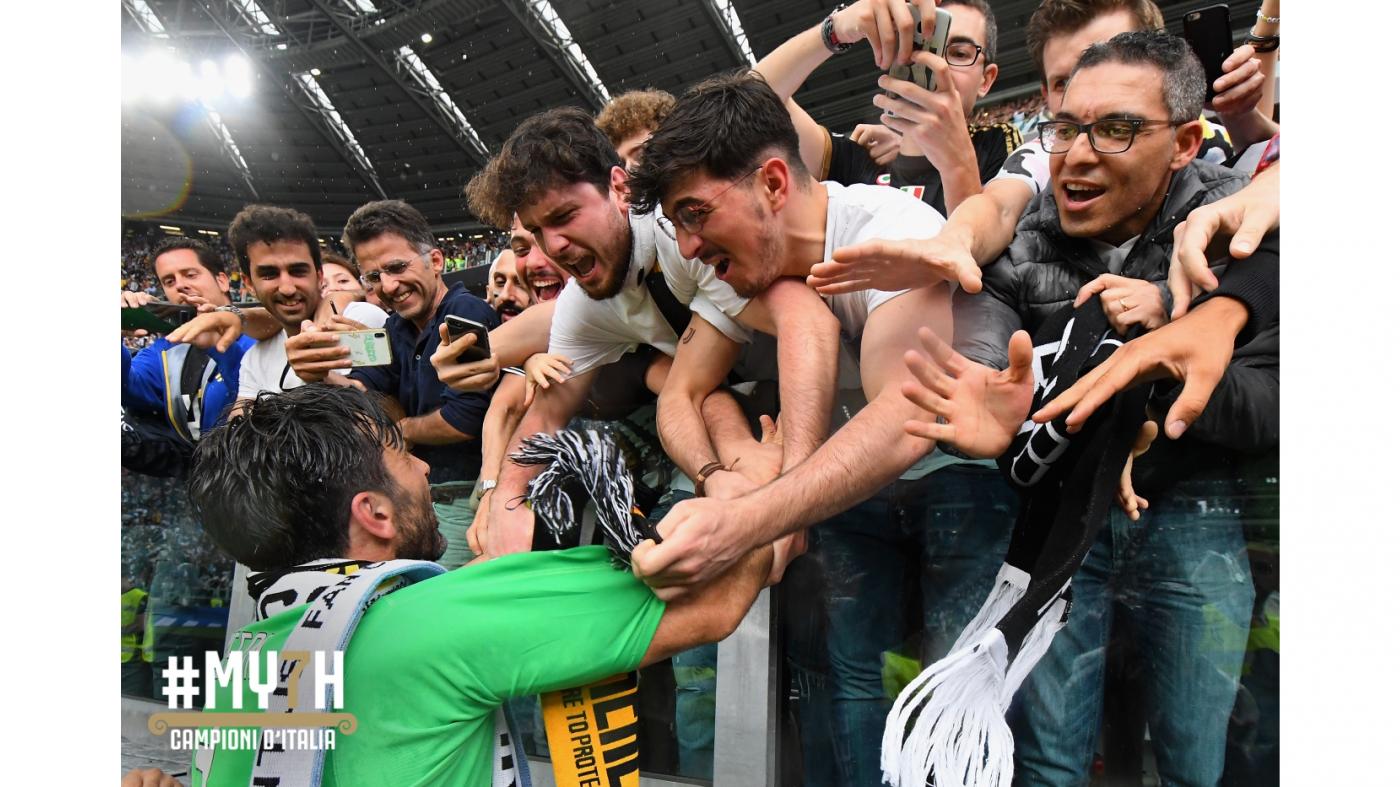 Despedida do Buffon após 17 anos na Juventus (Foto: Juventus)