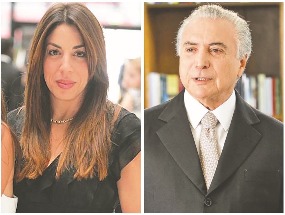 A Polícia Federal suspeita que o presidente Michel Temer tenha lavado dinheiro de propina com reforma do imóvel da filha Maristela. Fotos: Reprodução