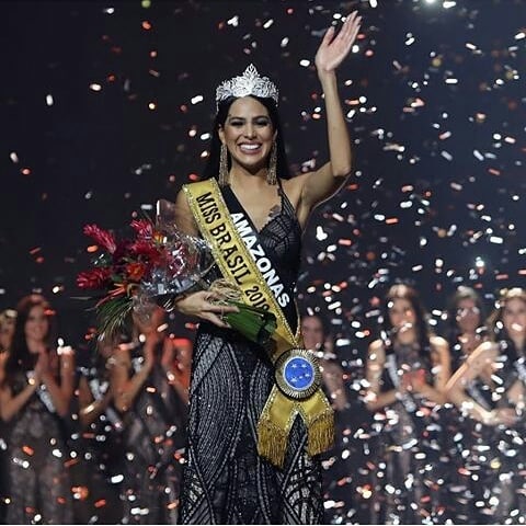 Amazonense Mayra Dias vence o Miss Brasil 2018 (Foto: Reprodução)