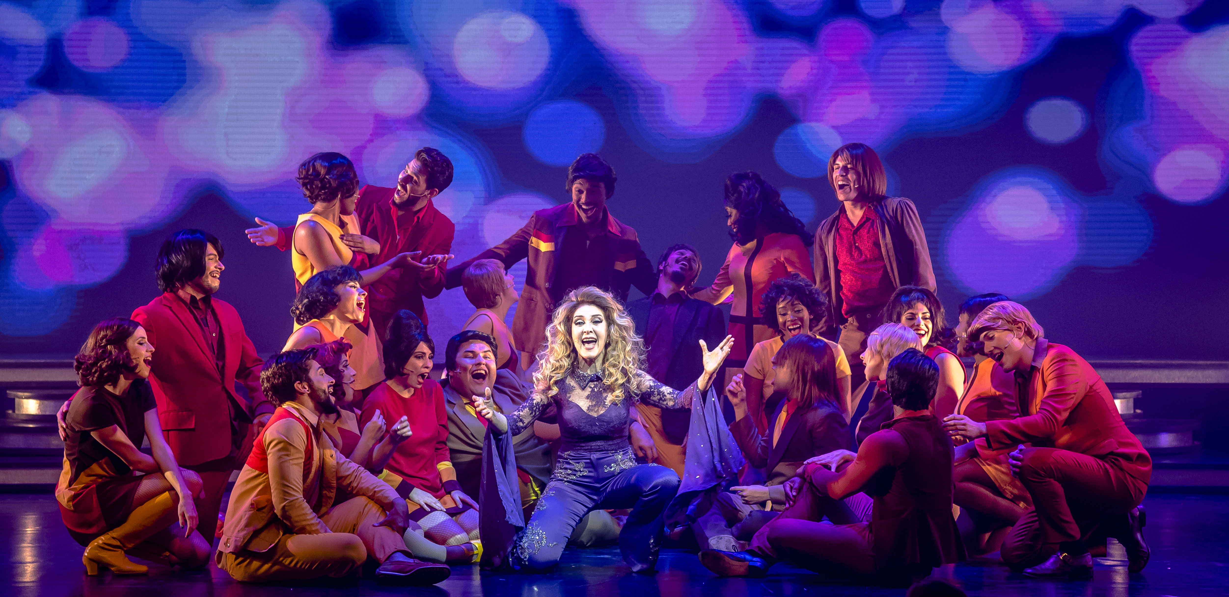 Wanderléa: “O espetáculo é tão bonito, uma superprodução! Tudo é realizado com maestria, nível Broadway” (Foto: Caio Gallucci)