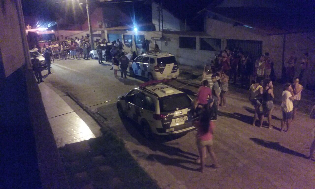 O caso aconteceu no bairro Canto dos Pássaros, em Colatina. Foto compartilhada via WhatsApp