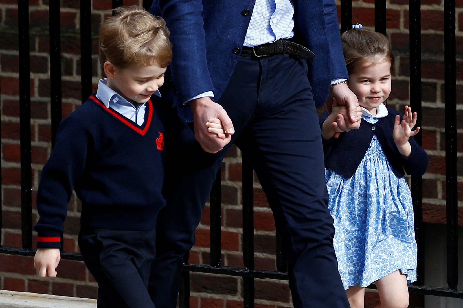Os filhos do príncipe William e da duquesa Kate Middleton serão dama e pajem no casamento do tio. (Foto: Reprodução)