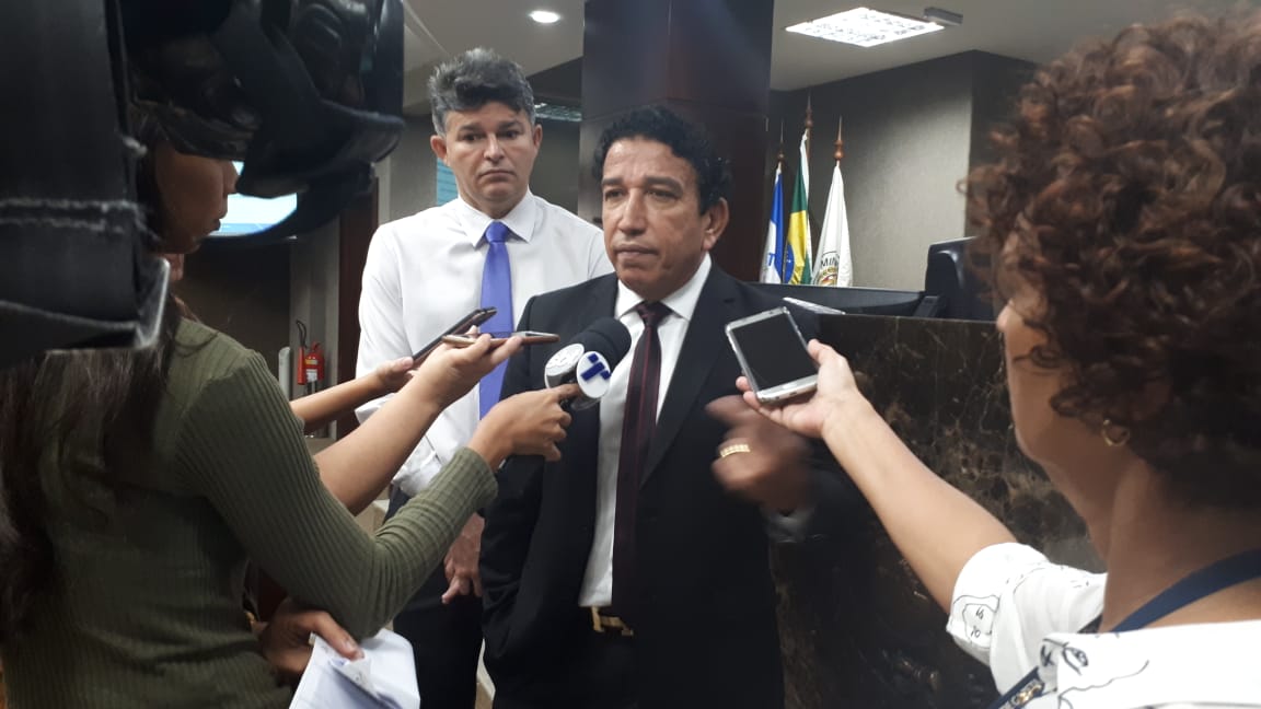 Senadores Magno Malta e José Teixeira