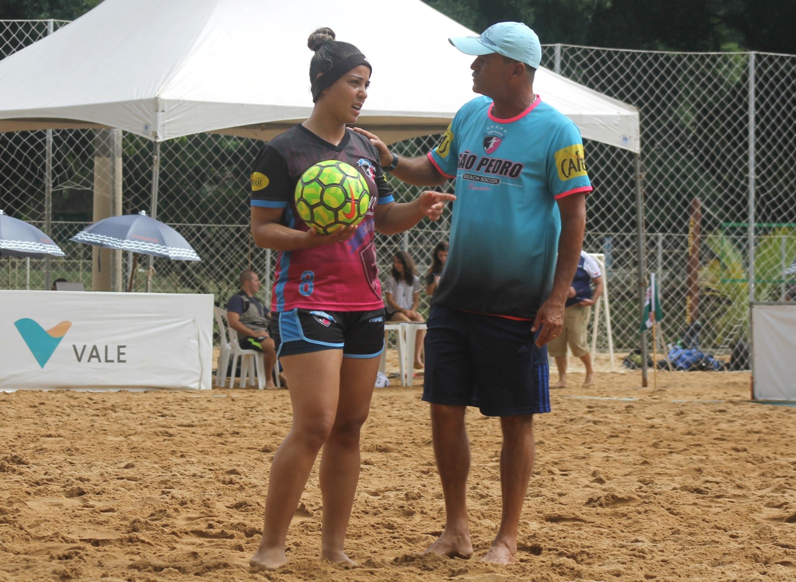 Suellen é jogadora do São Pedro. (Foto: Peter Falcão/Pauta Livre)