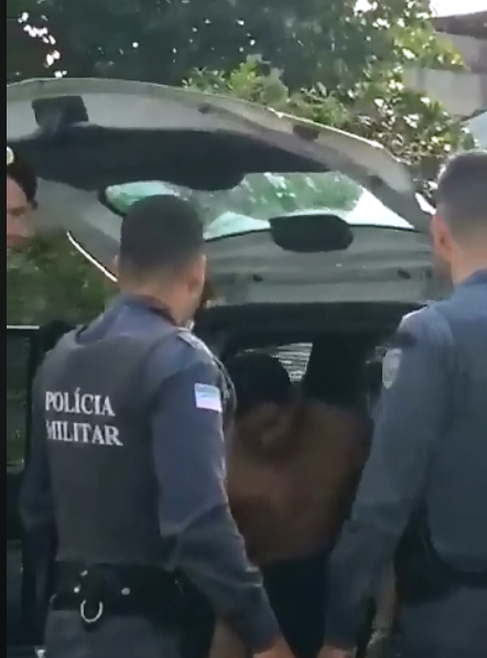 Suspeito foi detido e encaminhado para o DPJ de Laranjeiras ( Foto: Reprodução internet)