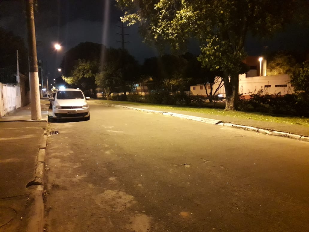 Avenida Perimetral, em Vila Velha onde a polícia prendeu dois criminosos (Foto: Fábio Melo/TV Tribuna)