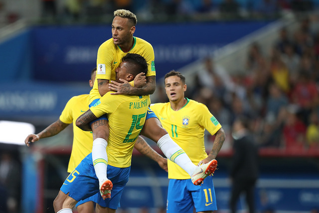 Brasil venceu bem a Sérvia (Foto: Lucas Figueiredo/CBF)