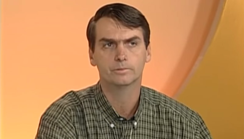 Jair Bolsonaro, em entrevista ao Programa Câmara Aberta (Foto: Reprodução)