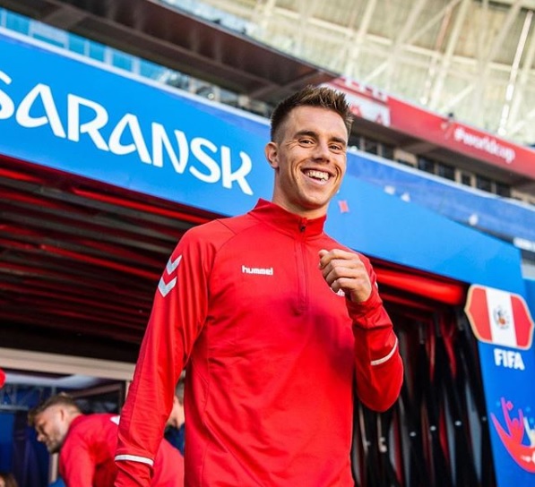 Jonas Knudsen já está novamente com a equipe. (Foto: Reprodução/Instagram)