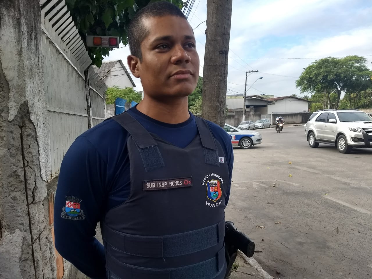 Subinspetor da Guarda Municipal de Vila Velha Nunes. (Foto: Tais de Hollanda )