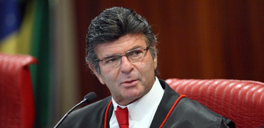 Presidente do STF, ministro Luiz Fux (Foto: TSE)