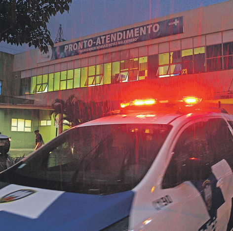 PA de Alto Laje: socorro ao PM. (Foto: Dayana Souza/Arquivo AT)