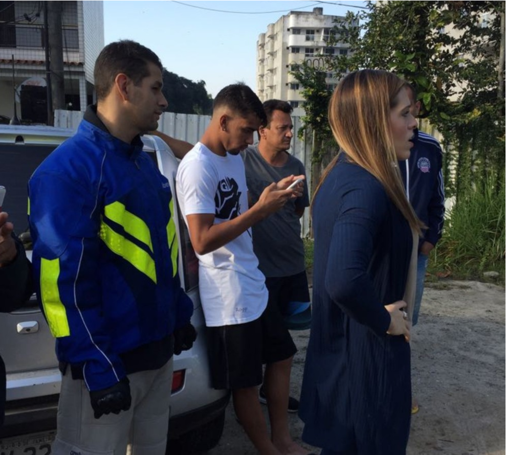 Paquetá foi atendido por socorristas, mas não se feriu. (Foto: Reprodução internet)