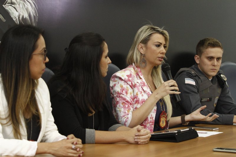Delegadas e PM que atuaram no caso ficaram assustados com o crime (Foto: Thiago Coutinho/AT)