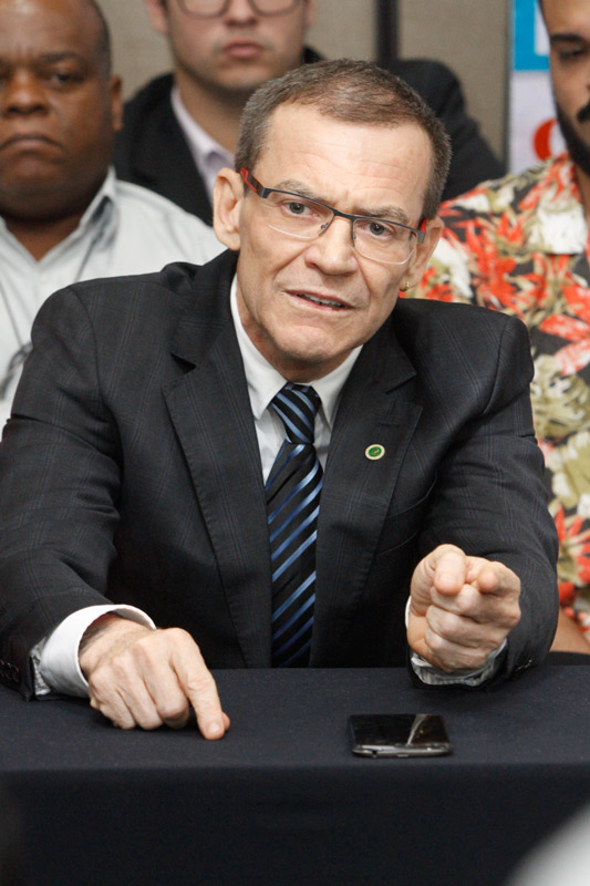 Fabiano Contarato segue como pré-candidato (Foto: Thiago Coutinho/AT)