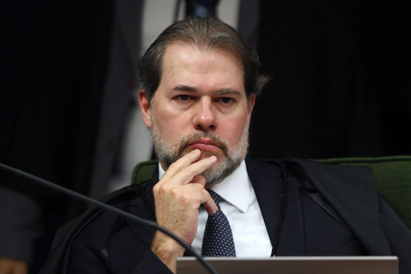 Dias Toffoli ficará na presidência do STF até quarta-feira (Foto: Nelson Jr./SCO/STF/Agência Brasil)