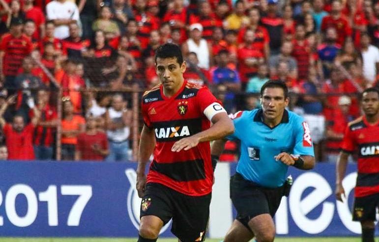 Diego Souza quando atuava pelo Sport (Foto: Reprodução)