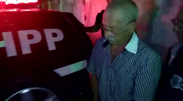 Esperidião Frasson foi preso acusado de mandar matar a nora, a médica Milena Gottardi. (Foto: A Tribuna)