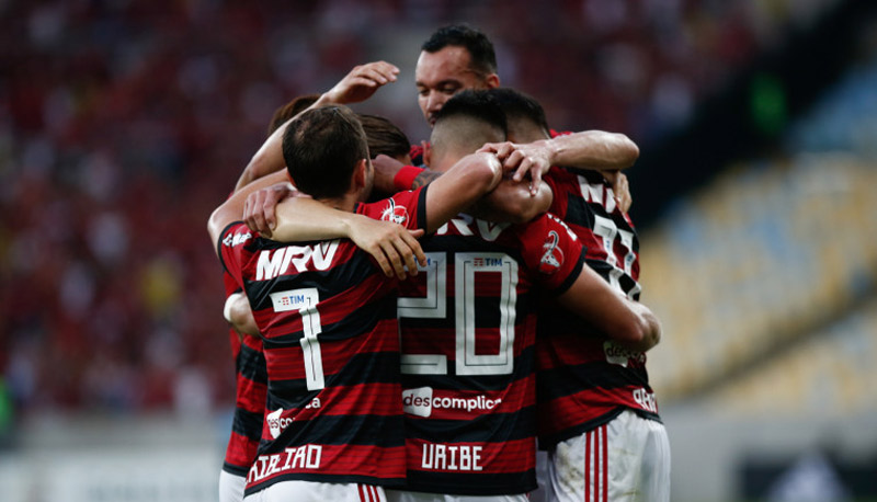 Com goleada no Maracanã, Flamengo segue líder do campeonato (Foto: Staff Images/Flamengo)