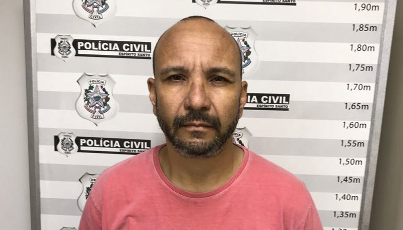 Geraldo Ribeiro de Sousa, de 48 anos, foi apresentado pela polícia (Foto: Divulgação/SESP)