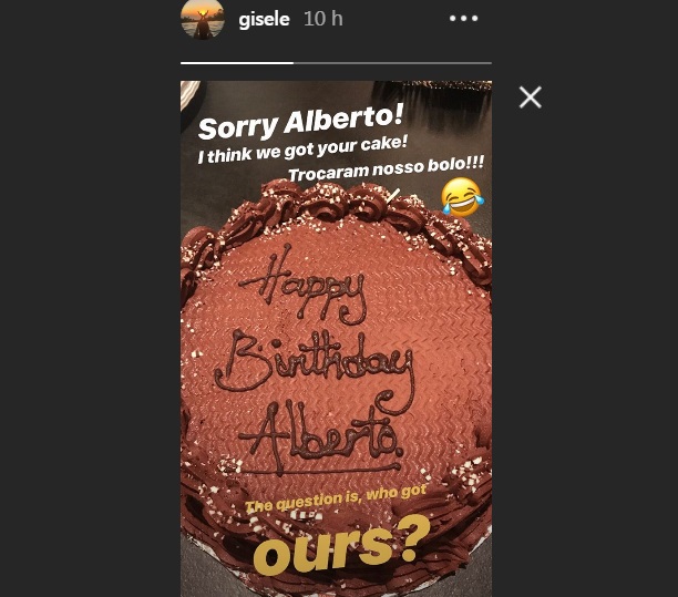 A top model brincou com a situação nas redes sociais (Foto: Reprodução Instagram)