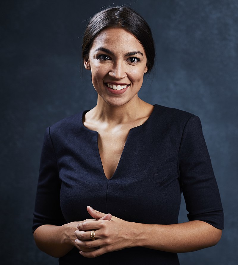Alexandria Ocasio Cortez é uma política ativista e organizadora comunitária dos Estados Unidos (Foto: Divulgação)