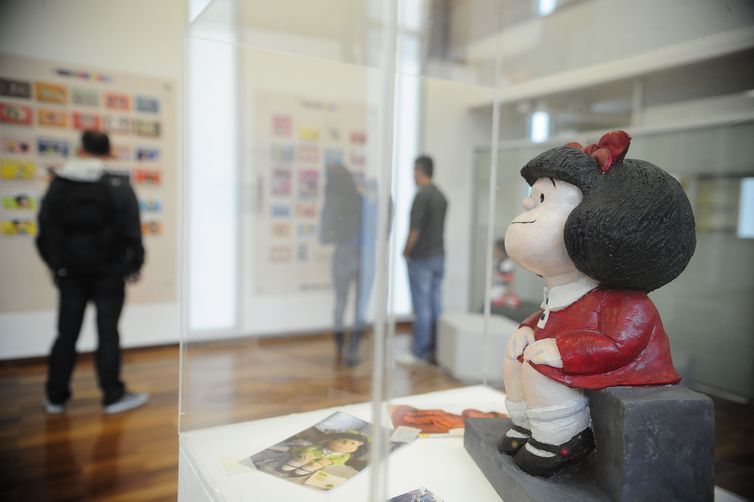 Mafalda é uma das personagens mais queridas e famosas da América Latina. (Foto: Tânia Rêgo/Arquivo Agência Brasil)