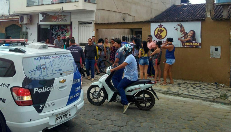 Crime aconteceu no bairro Rúbia, em Nova Venécia (Foto: Divulgação)
