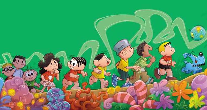 Personagens da Turma da Mônica e do Menino Maluquinho (Foto: Reprodução)