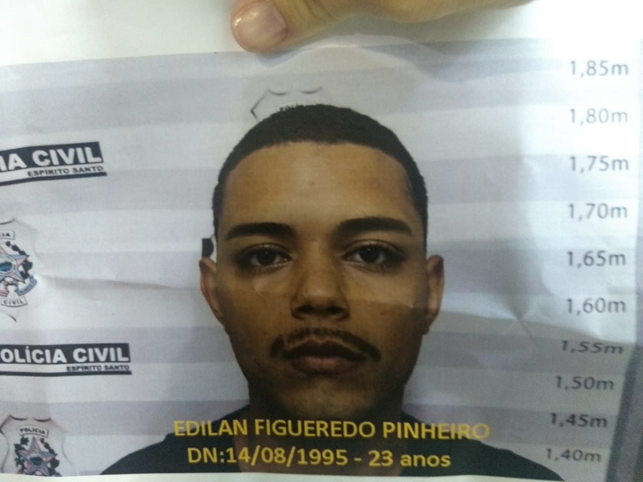 Edilam Figueiredo Pinieiro, 23 anos (Foto: Divulgação/PC)