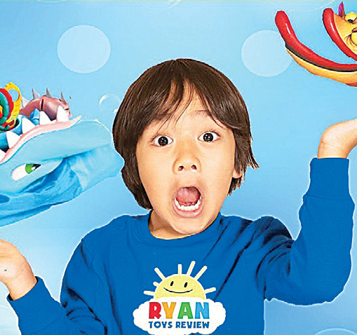 O canal de Ryan tem mais de 15 milhões de seguidores. (Foto: Divulgação)