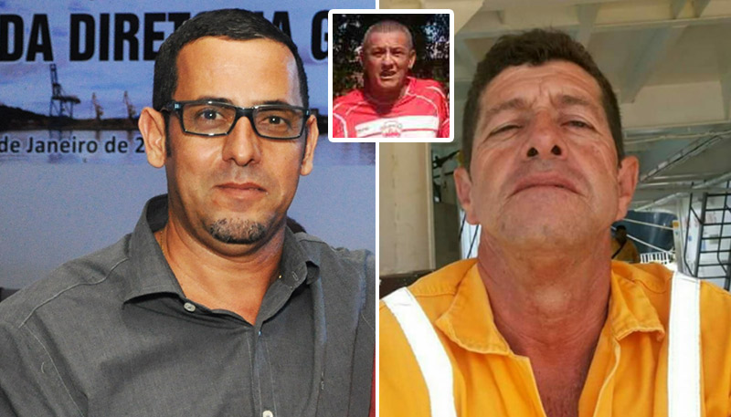 Adenilson, Milagres e Clóvis: as três vítimas do acidente (Foto: Acervo Pessoal)